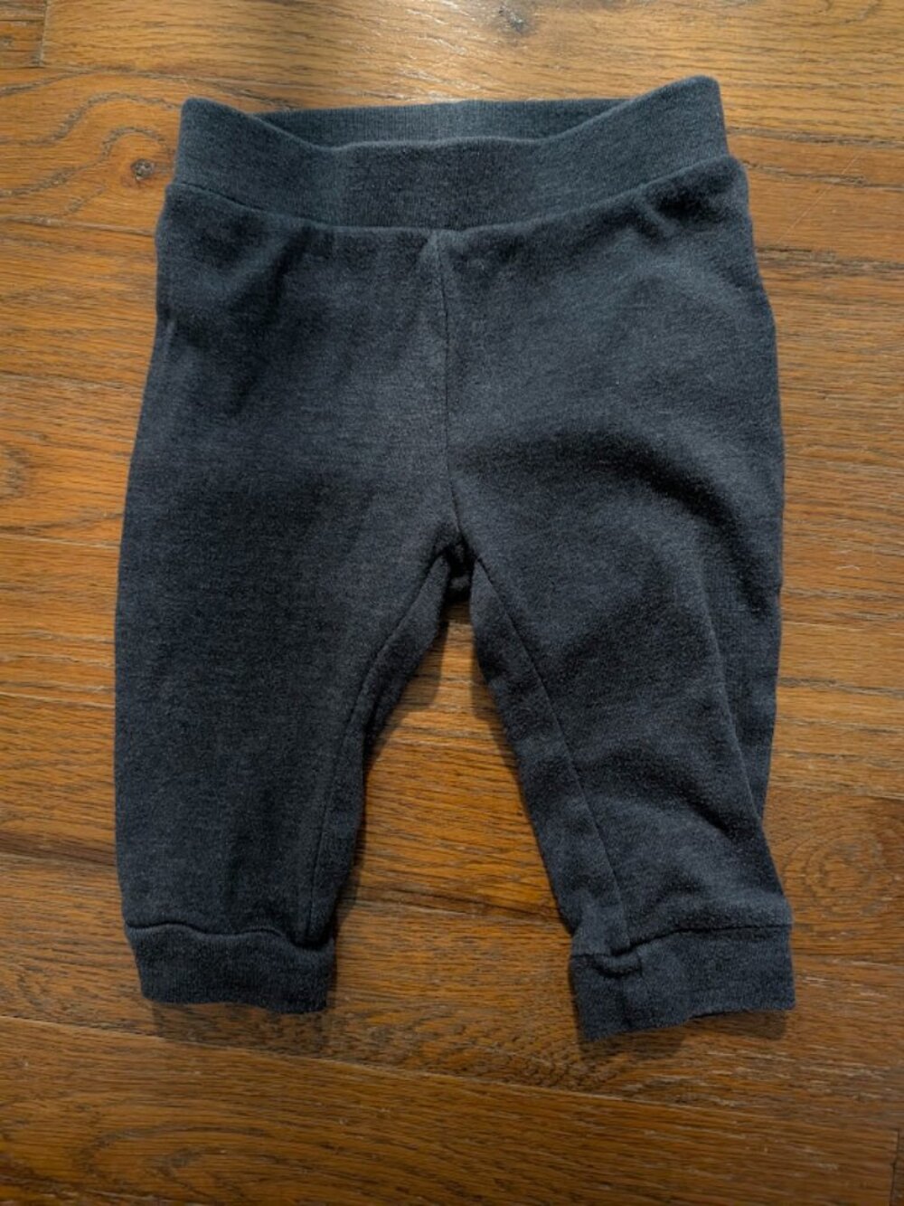 Old Navy Heathered Black Pants 6-12M